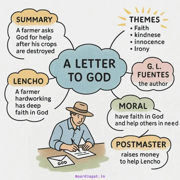 A Letter to God Mind Map